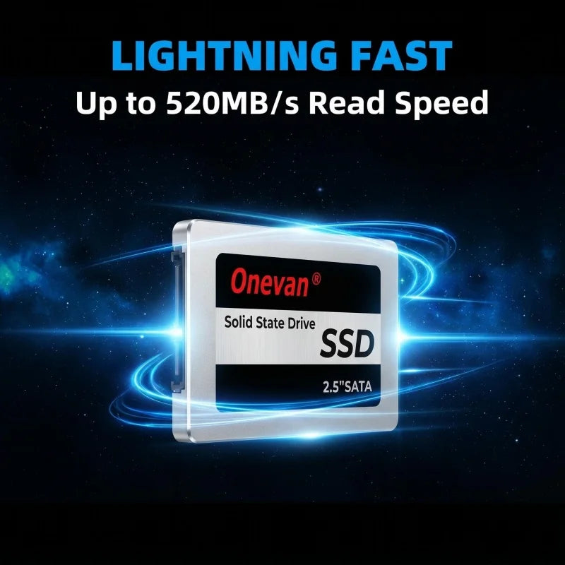 SSD e HD Interno 2.5" SATA para Notebook – 120GB 240GB 512GB 1TB 2TB