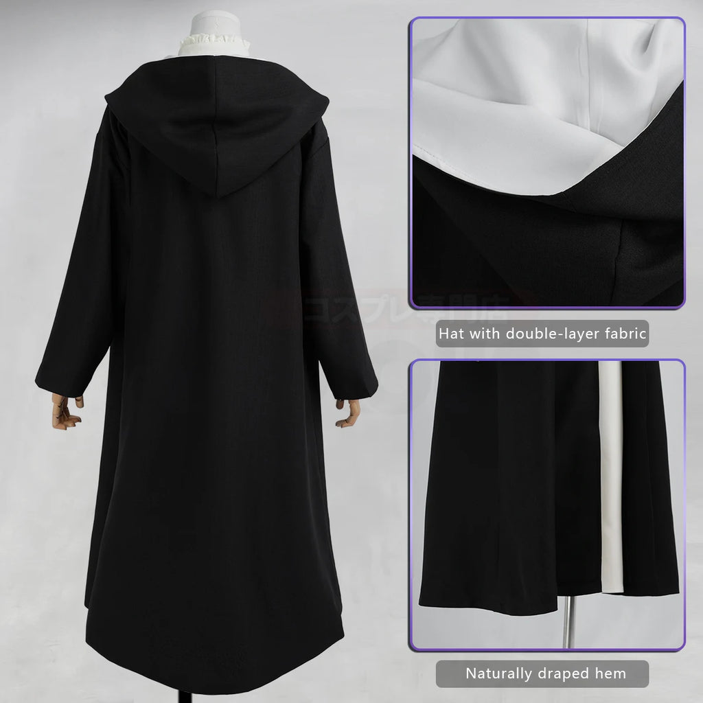 Fantasia Fern Cosplay – Frieren: Além da Jornada | Vestido, Capa e Peruca