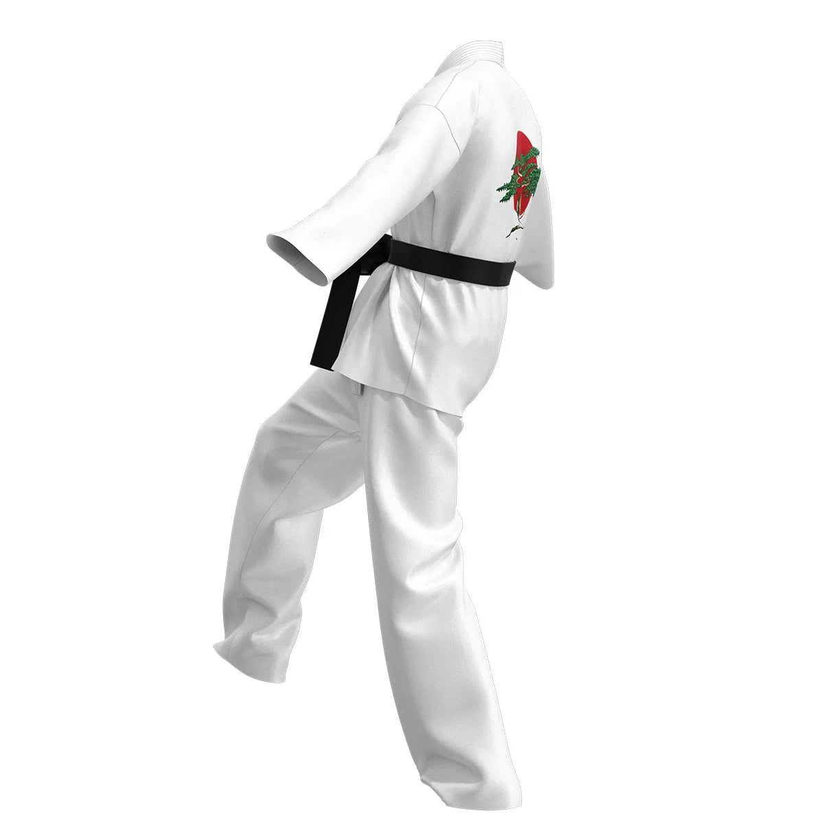 Fantasia Cobra Kai Cosplay – Karatê | Kimono Preto ou Branco para Crianças e Adultos