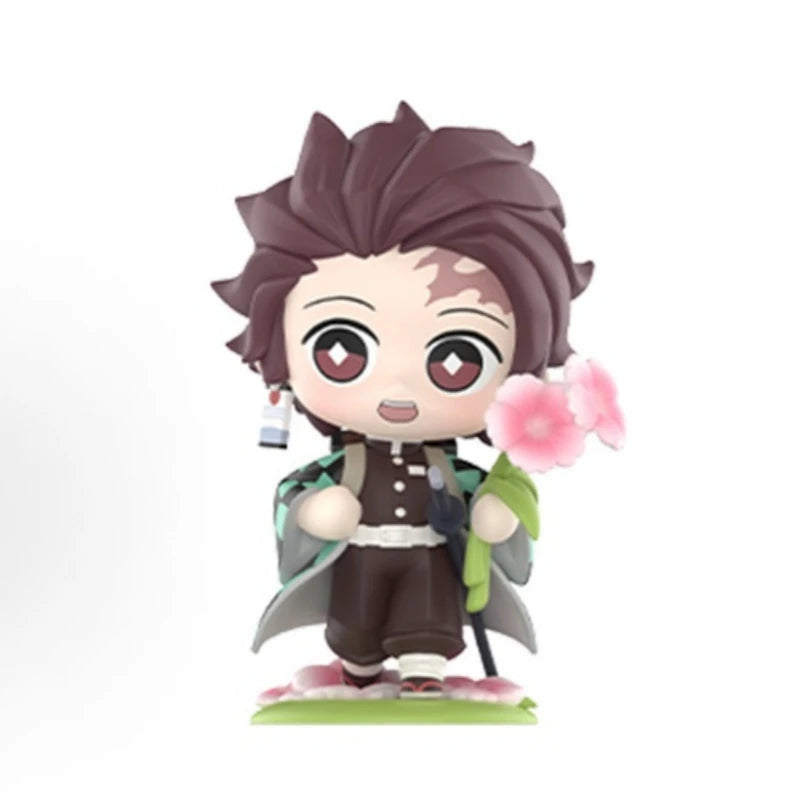 Kit 12 Bonecos Colecionáveis Demon Slayer Versão Q – PVC 6–9cm | Coleção Completa