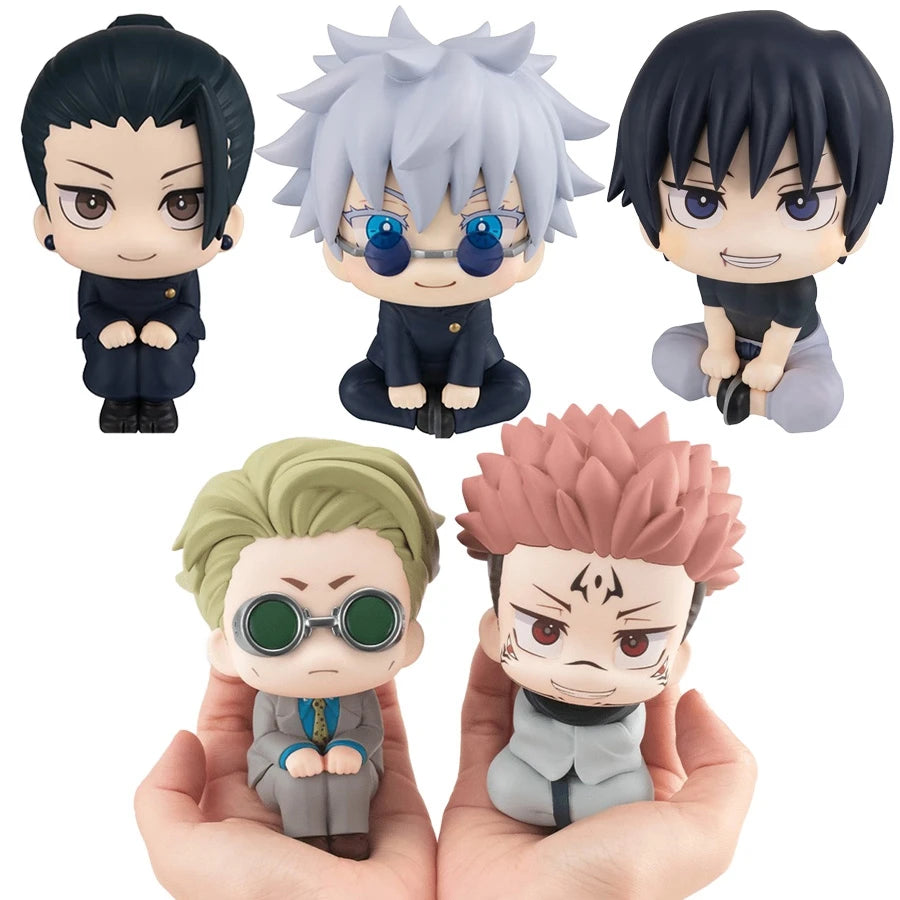 Boneco Colecionável Jujutsu Kaisen 10cm Versão Q – Gojo Satoru, Choso ou Geto Suguru | PVC Chibi