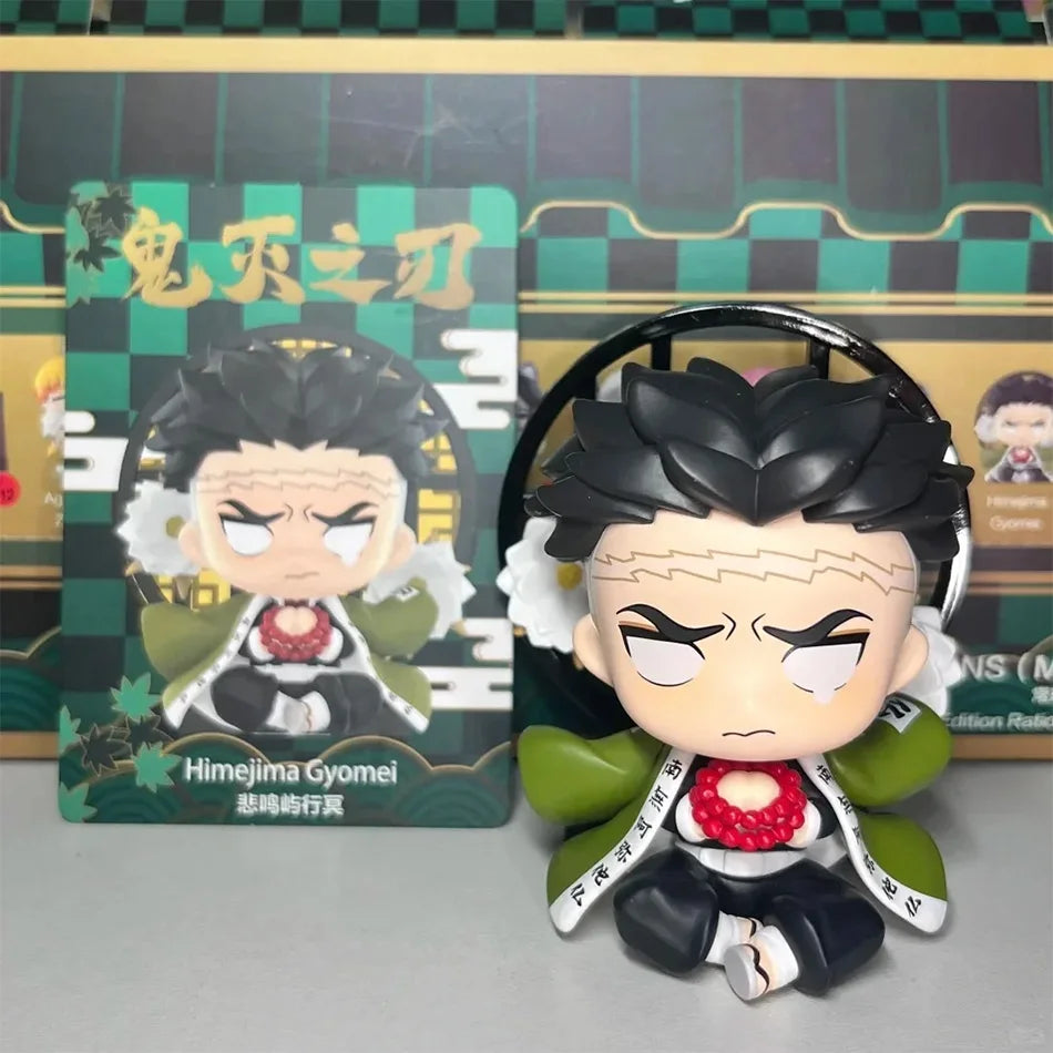 Kit 12 Bonecos Colecionáveis Demon Slayer Versão Q – PVC 6–9cm | Coleção Completa