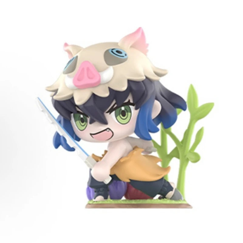 Kit 12 Bonecos Colecionáveis Demon Slayer Versão Q – PVC 6–9cm | Coleção Completa