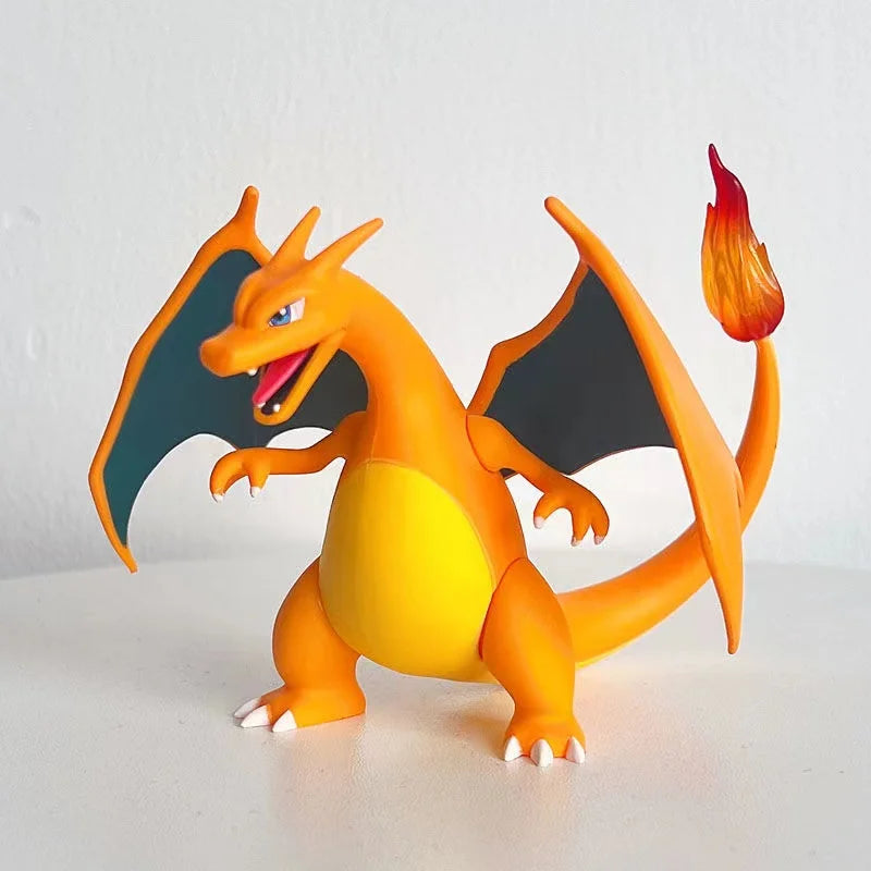 Boneco Colecionável Charizard Pokémon 10cm – Estátua PVC | Presente para Crianças e Fãs