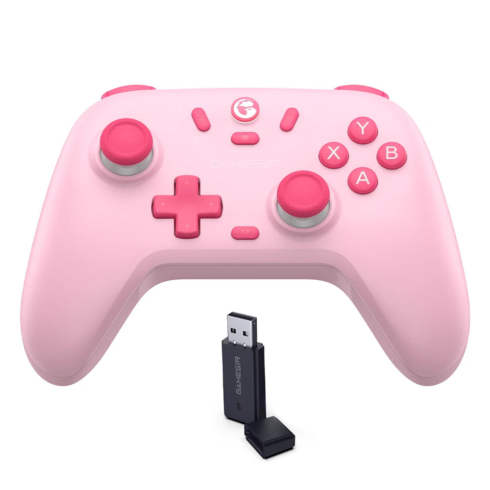 Controle Gamer GameSir Nova Lite Sem Fio – Bluetooth, Hall Effect | Switch, Android, iOS, PC e Steam