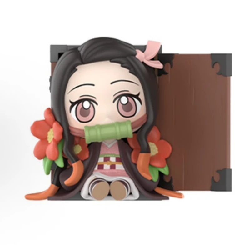 Kit 12 Bonecos Colecionáveis Demon Slayer Versão Q – PVC 6–9cm | Coleção Completa