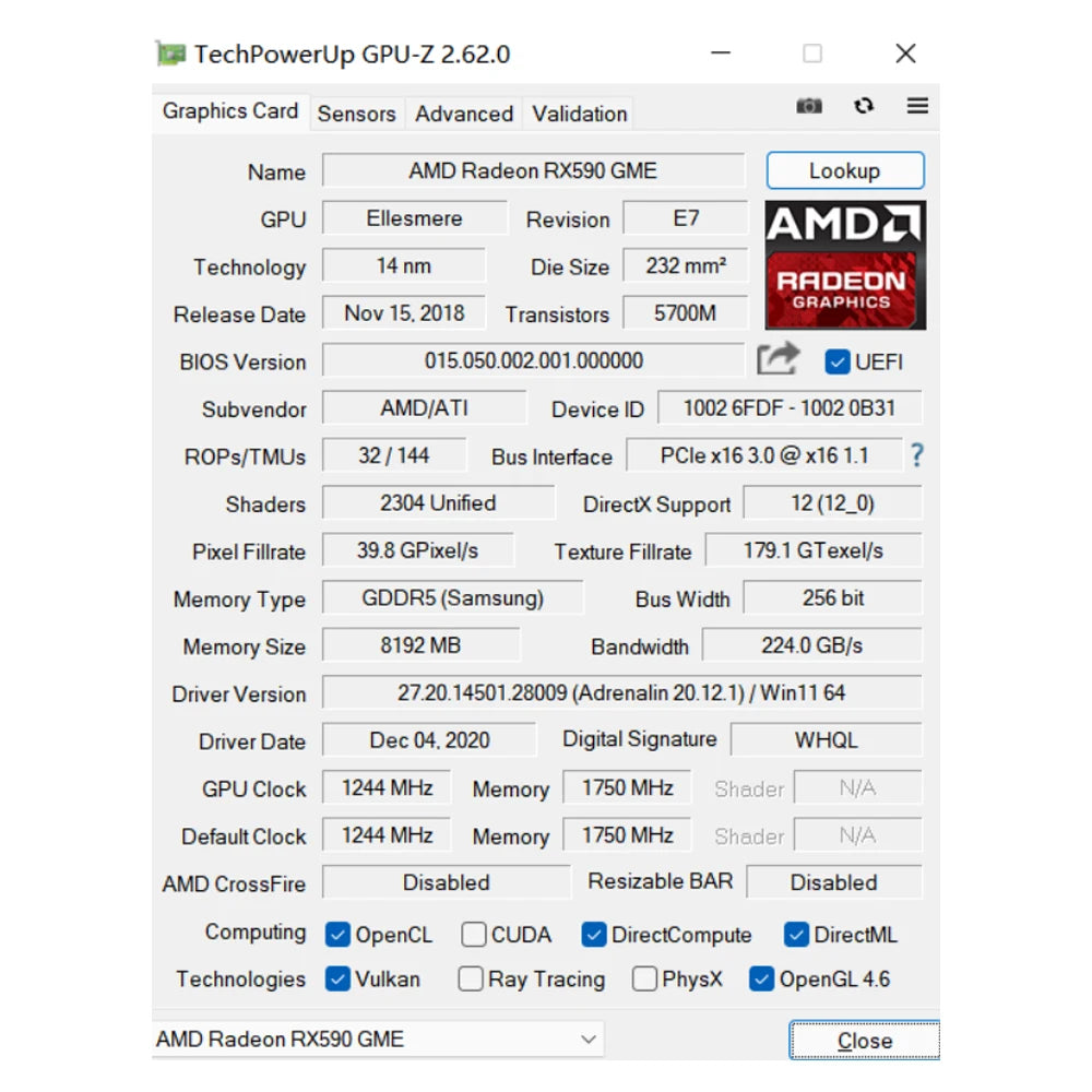 Placa de Vídeo SOYO RX 590 8GB AMD Radeon, memória GDDR5, placa gráfica para jogos e computadores desktop, com entrega no Brasil.
