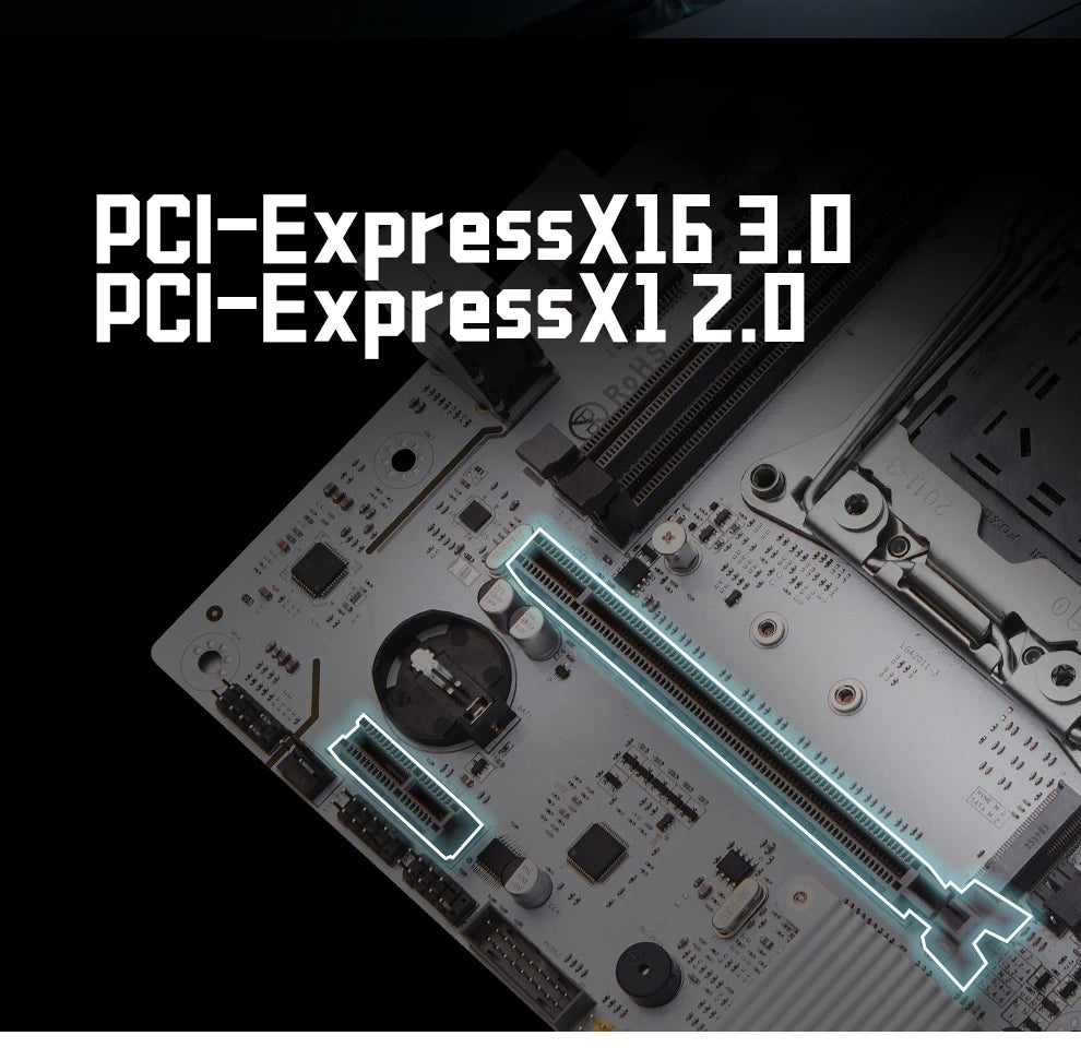 Kit Placa-Mãe QIYIDA X99 com Xeon E5 2680 V4, DDR4 8GB, NVME M.2 e SATA3 – LGA2011-3