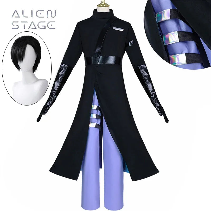 Fantasia Ivan Till Cosplay – Alien Stage | Uniforme Estilo Chinês em Jacquard