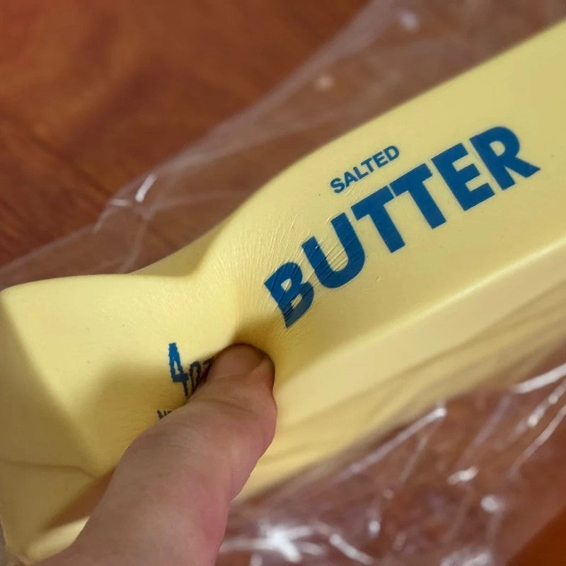 Brinquedo Anti-stress em Forma de Queijo, Bastão Elástico Macio, Brinquedo Engra